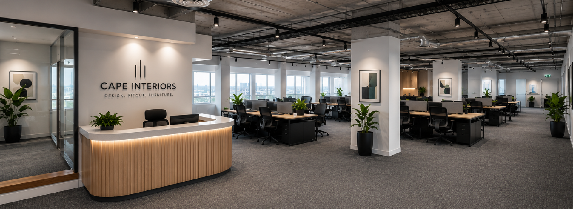 True Potential of a White Box Office Space
